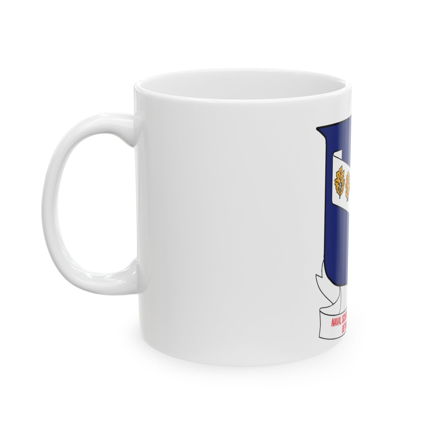 Naval School Of Health Science Bethesda Maryland (U.S. Navy) White Coffee Mug-The Sticker Space