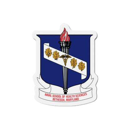Naval School Of Health Science Bethesda Maryland (U.S. Navy) Refrigerator Magnet 2 Inch - The Sticker Space