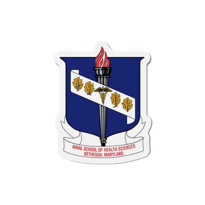 Naval School Of Health Science Bethesda Maryland (U.S. Navy) Refrigerator Magnet 3 Inch - The Sticker Space