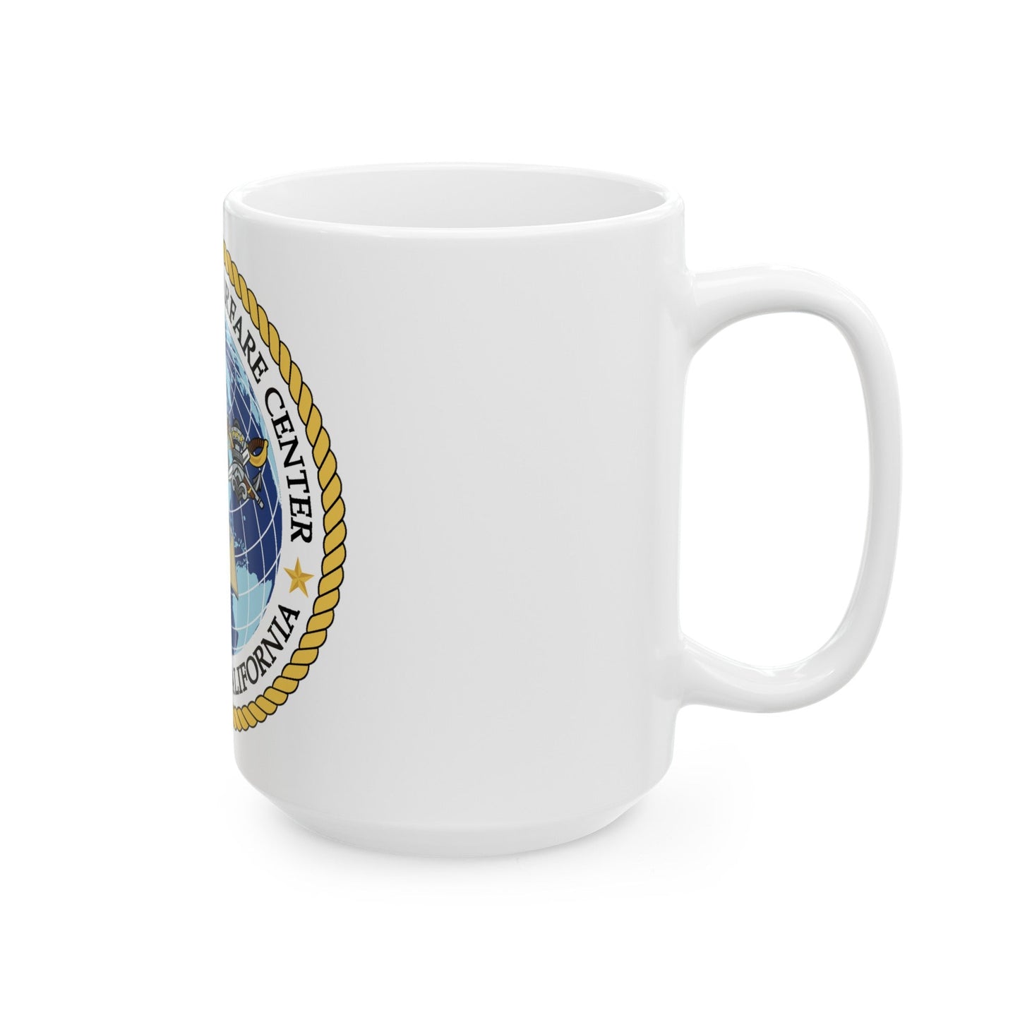 Naval Special Warfare Center Coronado CA (U.S. Navy) White Coffee Mug-The Sticker Space