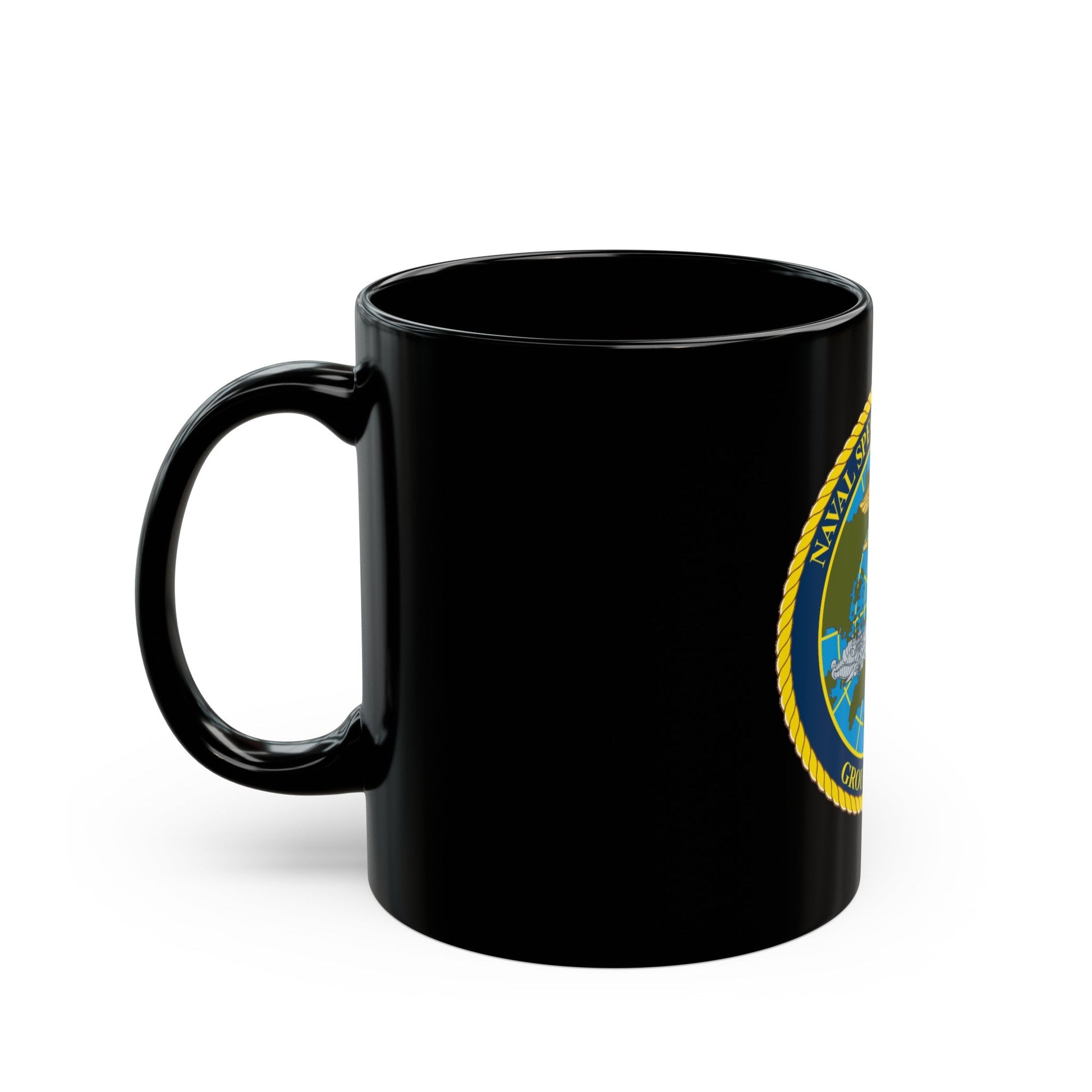 Naval Special Warfare Group 11 (U.S. Navy) Black Coffee Mug-The Sticker Space