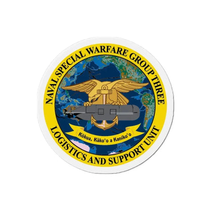 Naval Special Warfare Group 3 (U.S. Navy) Refrigerator Magnet 2 Inch - The Sticker Space