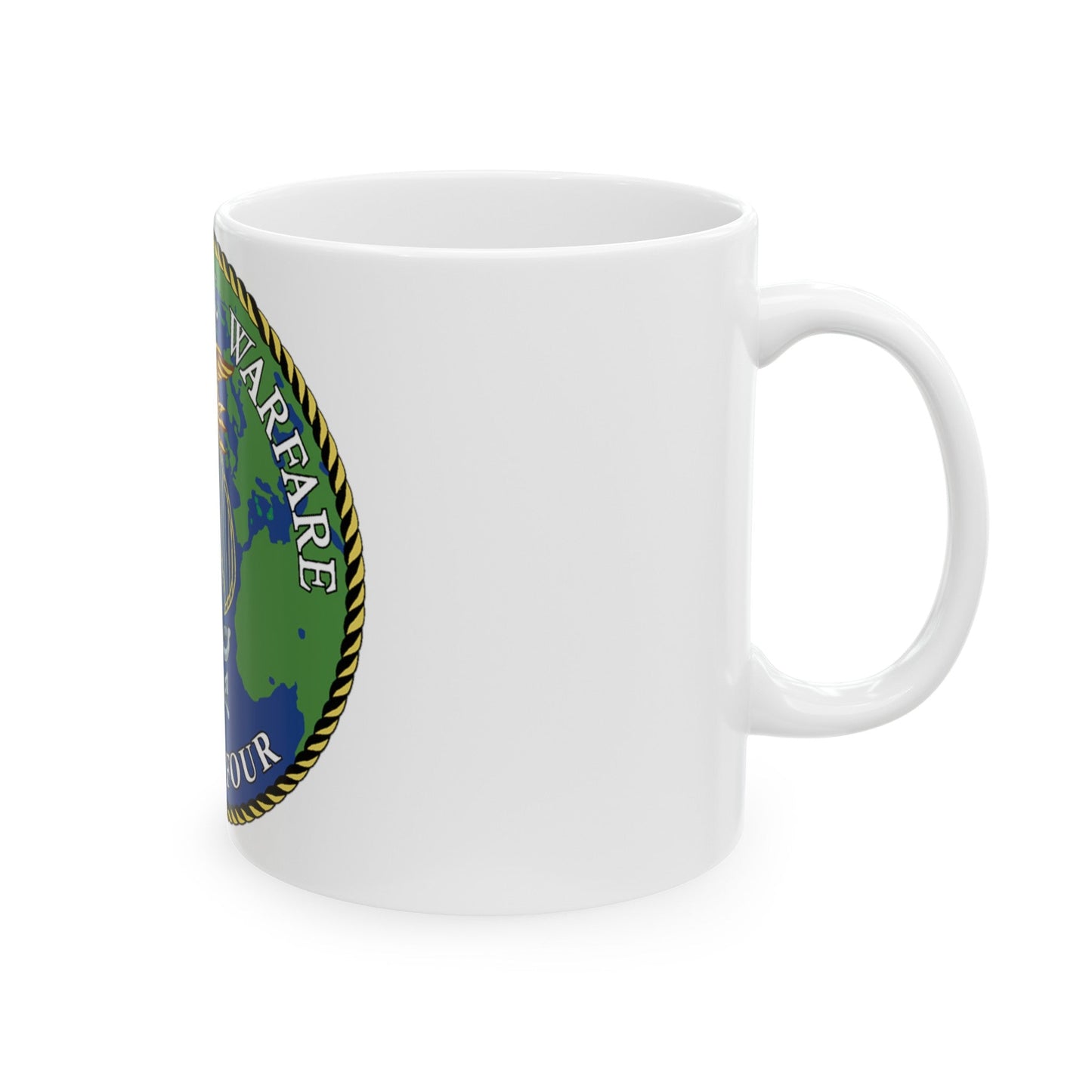 Naval Special Warfare Group 4 (U.S. Navy) White Coffee Mug-The Sticker Space