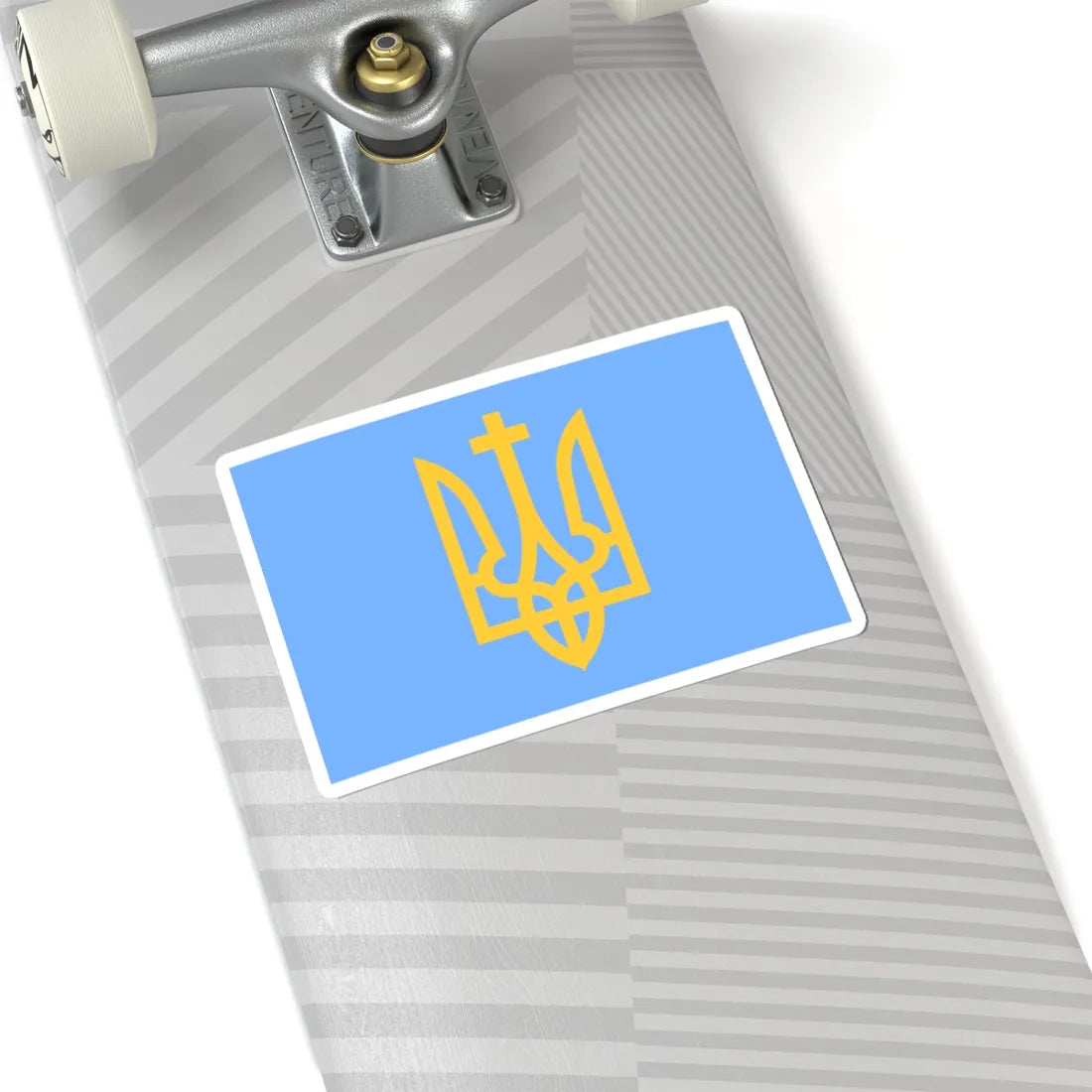 Naval Standard of the Hetman of Ukraine (Ukraine) STICKER Vinyl Kiss-Cut Decal - The Sticker Space