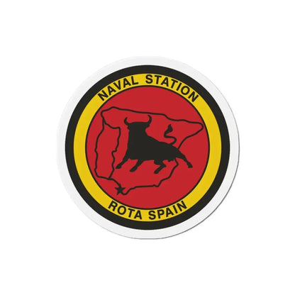 Naval Station Rota Spain (U.S. Navy) Refrigerator Magnet - The Sticker Space