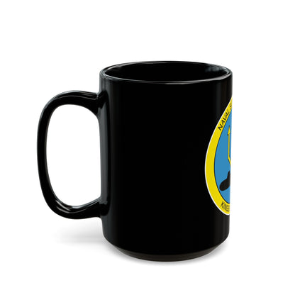 Naval Submarine Base Kings Bay Georgia (U.S. Navy) Black Coffee Mug-The Sticker Space