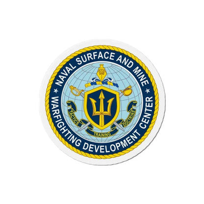 Naval Surface & Mine Warfighting Dev Center (U.S. Navy) Refrigerator Magnet 3 Inch - The Sticker Space