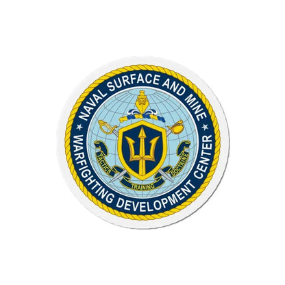 Naval Surface & Mine Warfighting Dev Center (U.S. Navy) Refrigerator Magnet 4 Inch - The Sticker Space