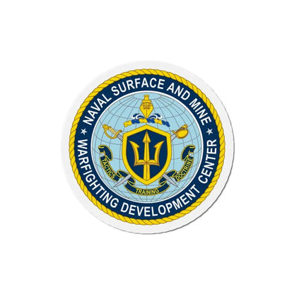Naval Surface & Mine Warfighting Dev Center (U.S. Navy) Refrigerator Magnet - The Sticker Space