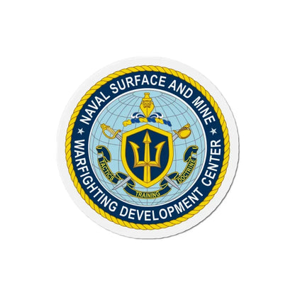 Naval Surface & Mine Warfighting Dev Center (U.S. Navy) Refrigerator Magnet - The Sticker Space