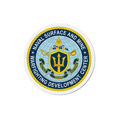 Naval Surface & Mine Warfighting Dev Center (U.S. Navy) Refrigerator Magnet - The Sticker Space