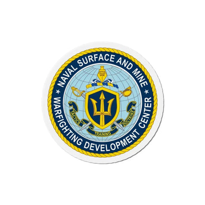 Naval Surface & Mine Warfighting Dev Center (U.S. Navy) Refrigerator Magnet - The Sticker Space