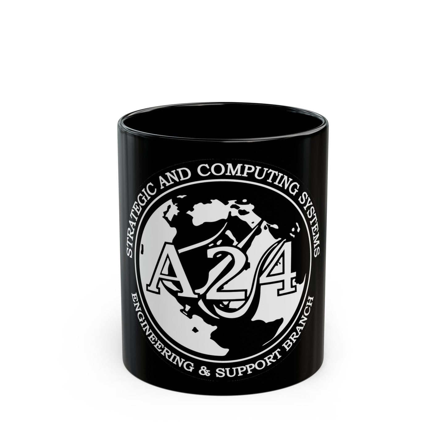 Naval Surface Warefare Ctr (U.S. Navy) Black Coffee Mug-11oz-The Sticker Space