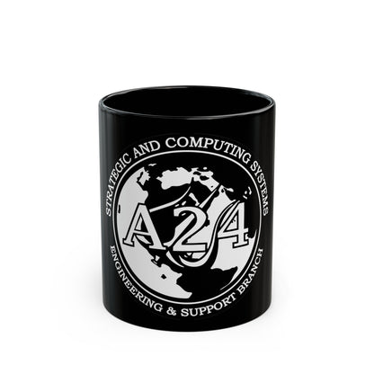 Naval Surface Warefare Ctr (U.S. Navy) Black Coffee Mug-11oz-The Sticker Space