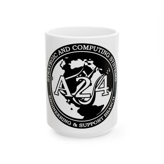 Naval Surface Warefare Ctr (U.S. Navy) White Coffee Mug-15oz-The Sticker Space