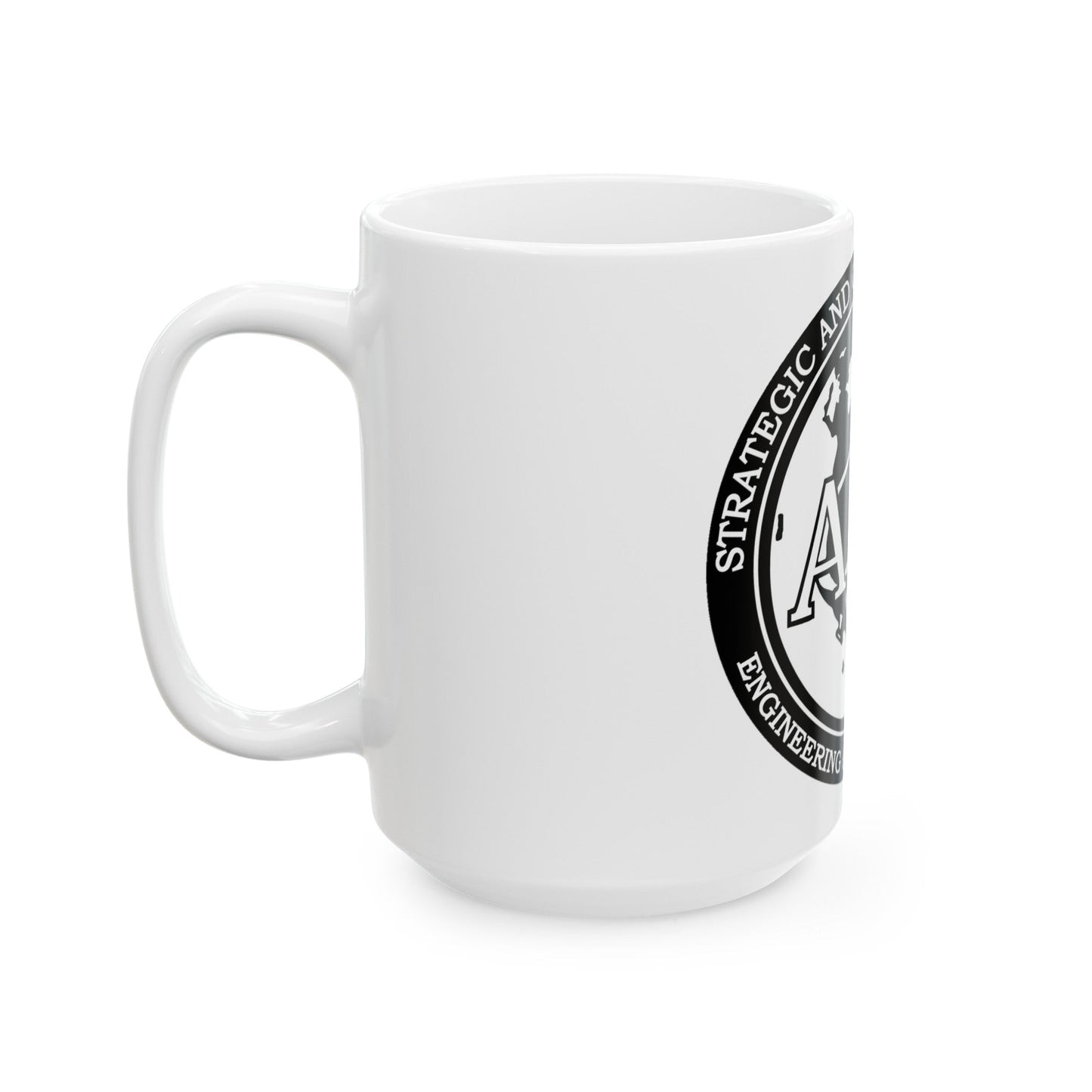 Naval Surface Warefare Ctr (U.S. Navy) White Coffee Mug-The Sticker Space