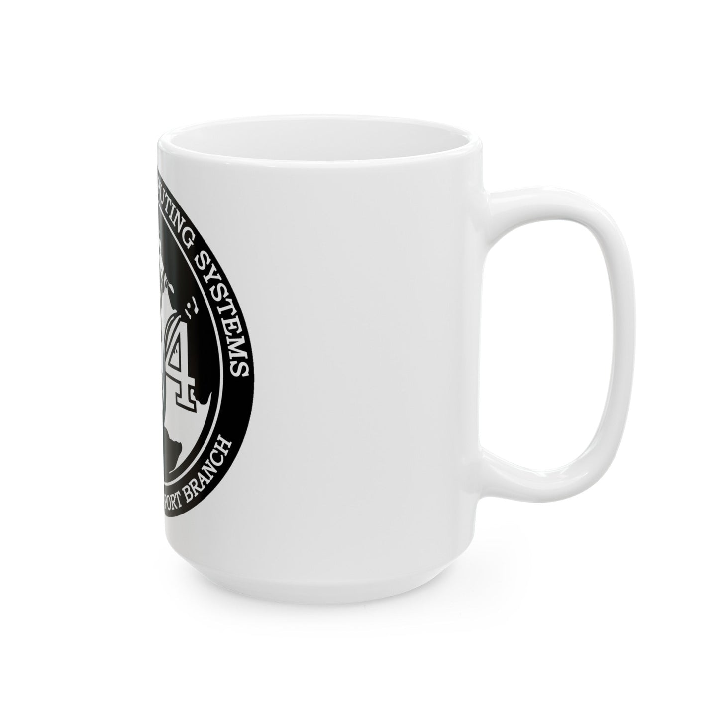 Naval Surface Warefare Ctr (U.S. Navy) White Coffee Mug-The Sticker Space