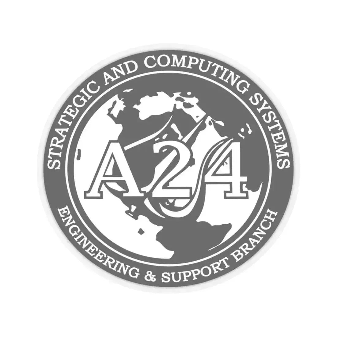 Naval Surface Warefare Ctr (U.S. Navy) STICKER Vinyl Kiss-Cut Decal 6 Inch Transparent - The Sticker Space