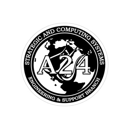 Naval Surface Warefare Ctr (U.S. Navy) Transparent STICKER Die-Cut Vinyl Decal 6 Inch Transparent - The Sticker Space