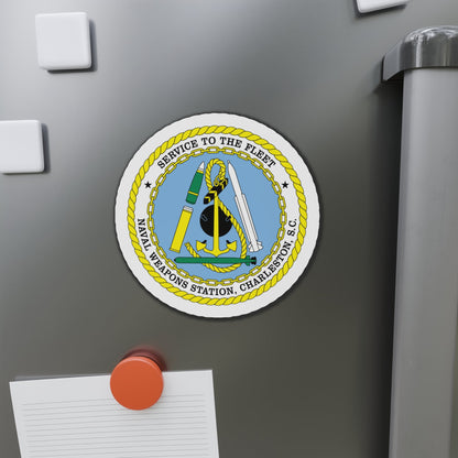 Naval Weapon Station Charleston SC (U.S. Navy) Die-Cut Magnet-The Sticker Space