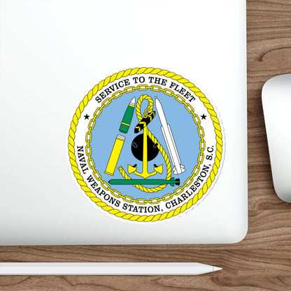 Naval Weapon Station Charleston SC (U.S. Navy) STICKER Vinyl Die-Cut Decal-The Sticker Space