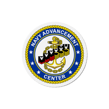 Navy Advancement Center NAC (U.S. Navy) Die-Cut Magnet-4" x 4"-The Sticker Space