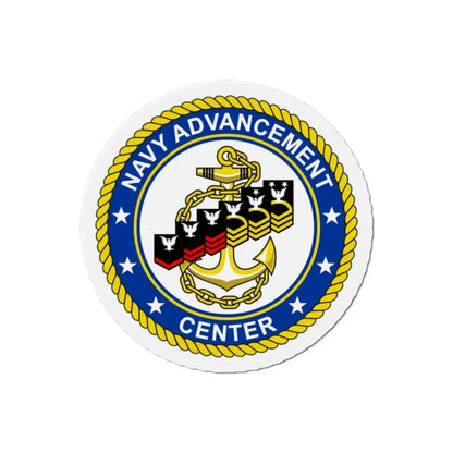 Navy Advancement Center NAC (U.S. Navy) Refrigerator Magnet 2 Inch - The Sticker Space
