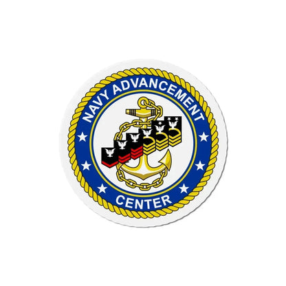 Navy Advancement Center NAC (U.S. Navy) Refrigerator Magnet 5 Inch - The Sticker Space