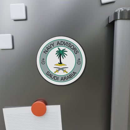 Navy Advisors Saudi Arabia (U.S. Navy) Die-Cut Magnet-The Sticker Space