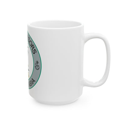 Navy Advisors Saudi Arabia (U.S. Navy) White Coffee Mug-The Sticker Space