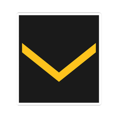 Navy ALB OR 5 (Albania) (Military Rank) STICKER Vinyl Kiss-Cut Decal 2 Inch White - The Sticker Space