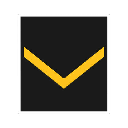 Navy ALB OR 5 (Albania) (Military Rank) STICKER Vinyl Kiss-Cut Decal 3 Inch White - The Sticker Space