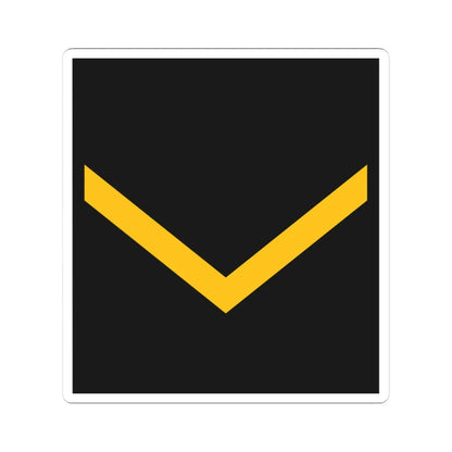 Navy ALB OR 5 (Albania) (Military Rank) STICKER Vinyl Kiss-Cut Decal 4 Inch White - The Sticker Space