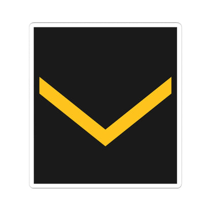 Navy ALB OR 5 (Albania) (Military Rank) STICKER Vinyl Kiss-Cut Decal 6 Inch White - The Sticker Space