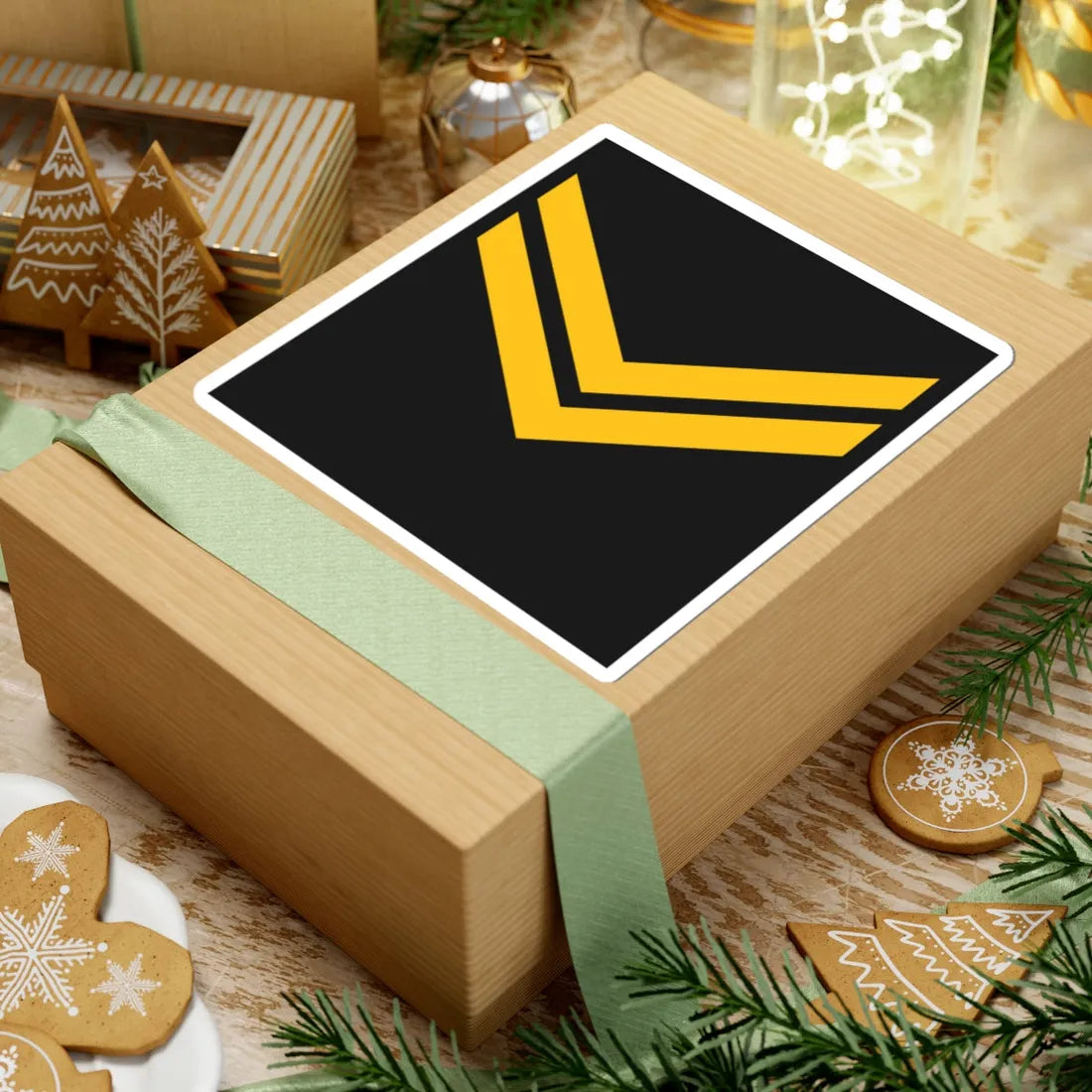 Navy ALB OR 6 (Albania) (Military Rank) STICKER Vinyl Kiss-Cut Decal - The Sticker Space