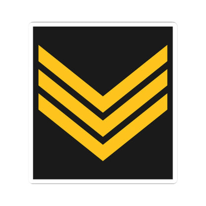 Navy ALB OR 7 (Albania) (Military Rank) STICKER Vinyl Kiss-Cut Decal 2 Inch White - The Sticker Space