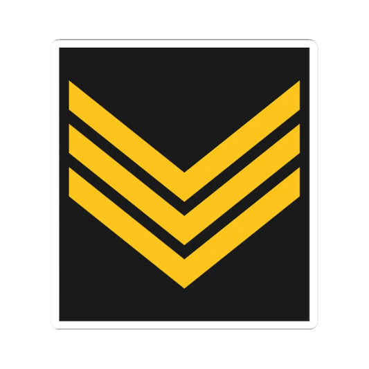 Navy ALB OR 7 (Albania) (Military Rank) STICKER Vinyl Kiss-Cut Decal 2 Inch White - The Sticker Space