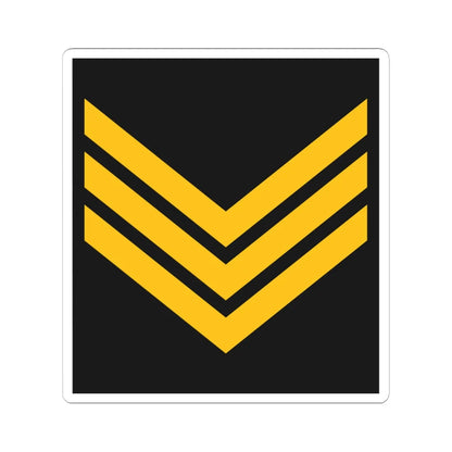 Navy ALB OR 7 (Albania) (Military Rank) STICKER Vinyl Kiss-Cut Decal 6 Inch White - The Sticker Space