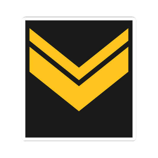 Navy ALB OR 8 (Albania) (Military Rank) STICKER Vinyl Kiss-Cut Decal 2 Inch White - The Sticker Space