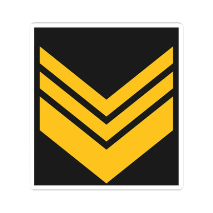 Navy ALB OR 9 (Albania) (Military Rank) STICKER Vinyl Kiss-Cut Decal 2 Inch White - The Sticker Space