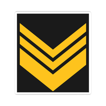 Navy ALB OR 9 (Albania) (Military Rank) STICKER Vinyl Kiss-Cut Decal 4 Inch White - The Sticker Space