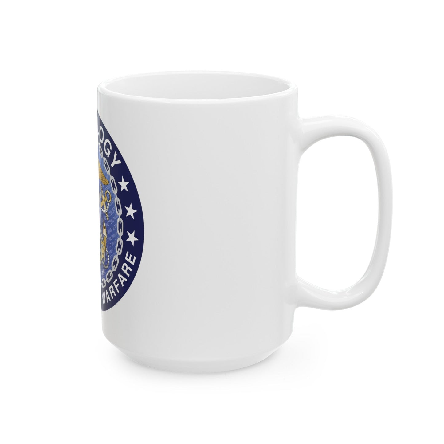 Navy cryptologic community (U.S. Navy) White Coffee Mug-The Sticker Space