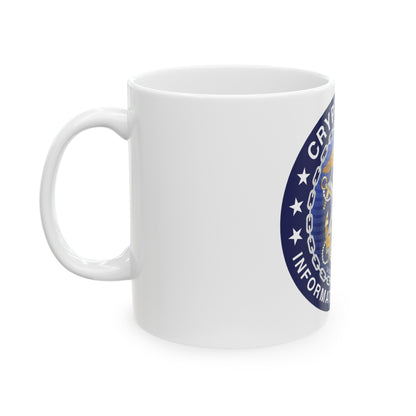 Navy cryptologic community (U.S. Navy) White Coffee Mug-The Sticker Space