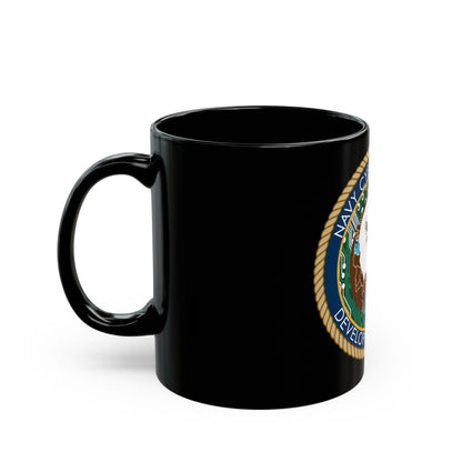 Navy Cyber Warfare Development Group (U.S. Navy) Black Coffee Mug-The Sticker Space