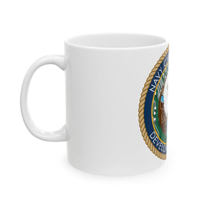 Navy Cyber Warfare Development Group (U.S. Navy) White Coffee Mug-The Sticker Space