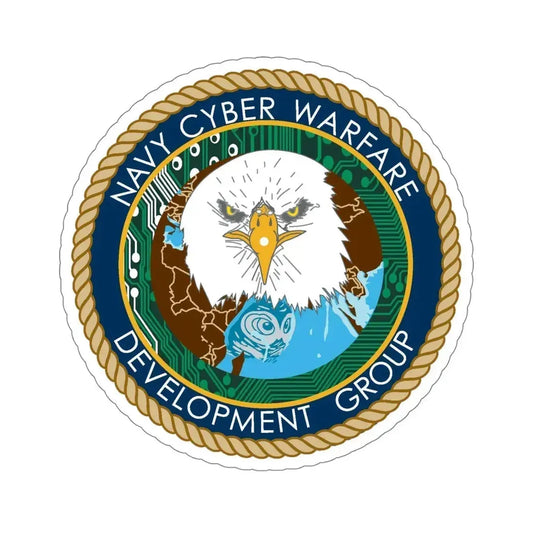 Navy Cyber Warfare Development Group (U.S. Navy) STICKER Vinyl Die-Cut Decal 6 Inch - The Sticker Space