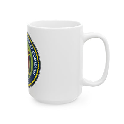 Navy Expeditionary Combat Command Pacific NECC Pacific (U.S. Navy) White Coffee Mug-The Sticker Space