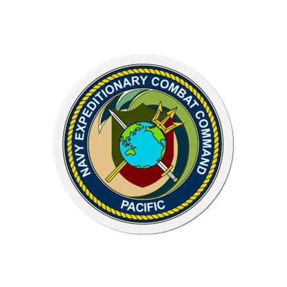 Navy Expeditionary Combat Command Pacific NECC Pacific (U.S. Navy) Refrigerator Magnet 2 Inch - The Sticker Space
