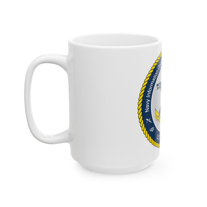 Navy Information Operations Command Pensacola FL US Tenth Fleet (U.S. Navy) White Coffee Mug-The Sticker Space