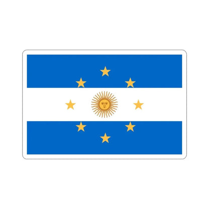 Navy Jack of Argentina 1818 STICKER Vinyl Die-Cut Decal - The Sticker Space